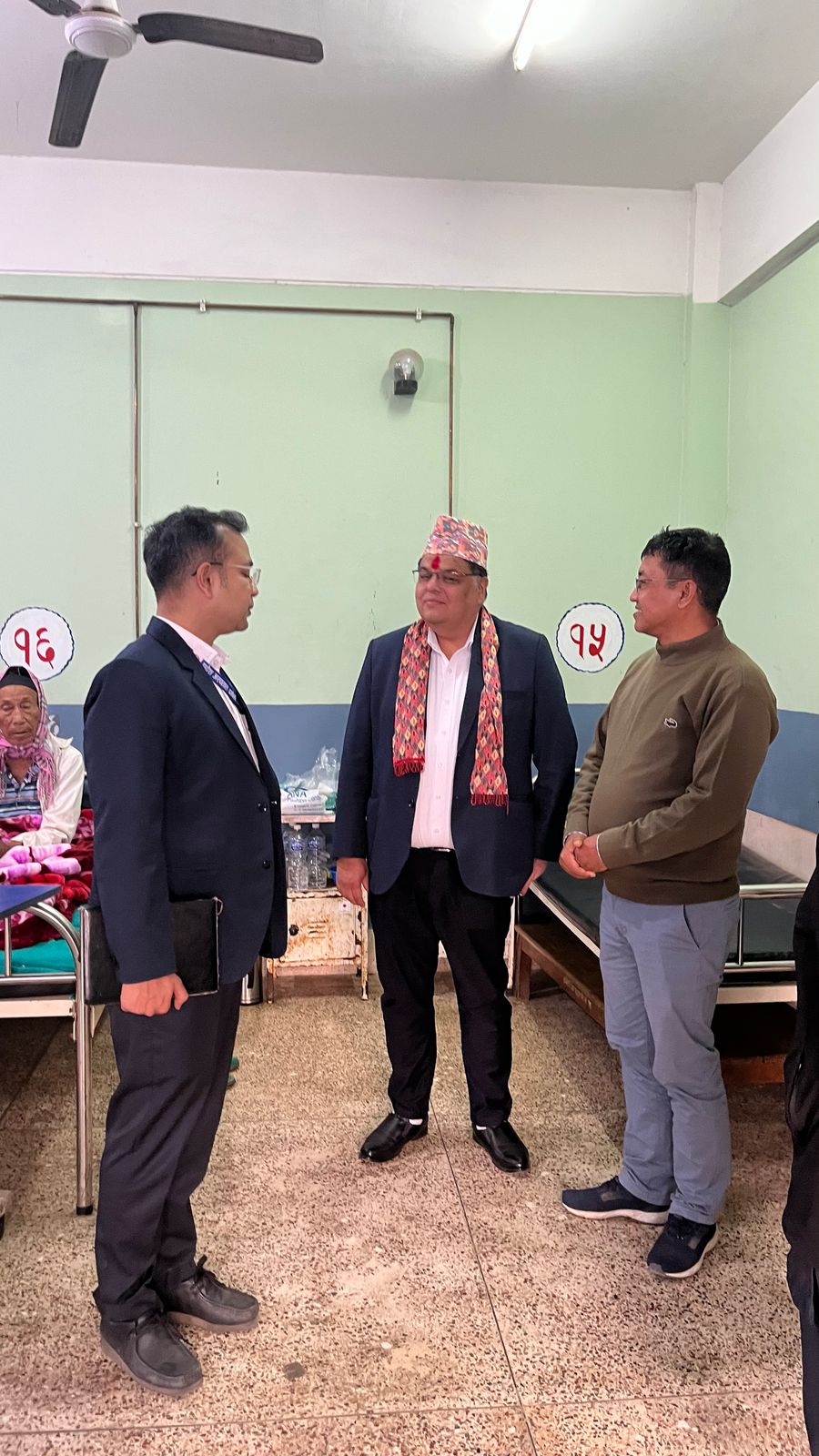 Mr. Secretary Dr. Vishwa Bandhu Bagale visited Damauli Hospital 2081-11-25